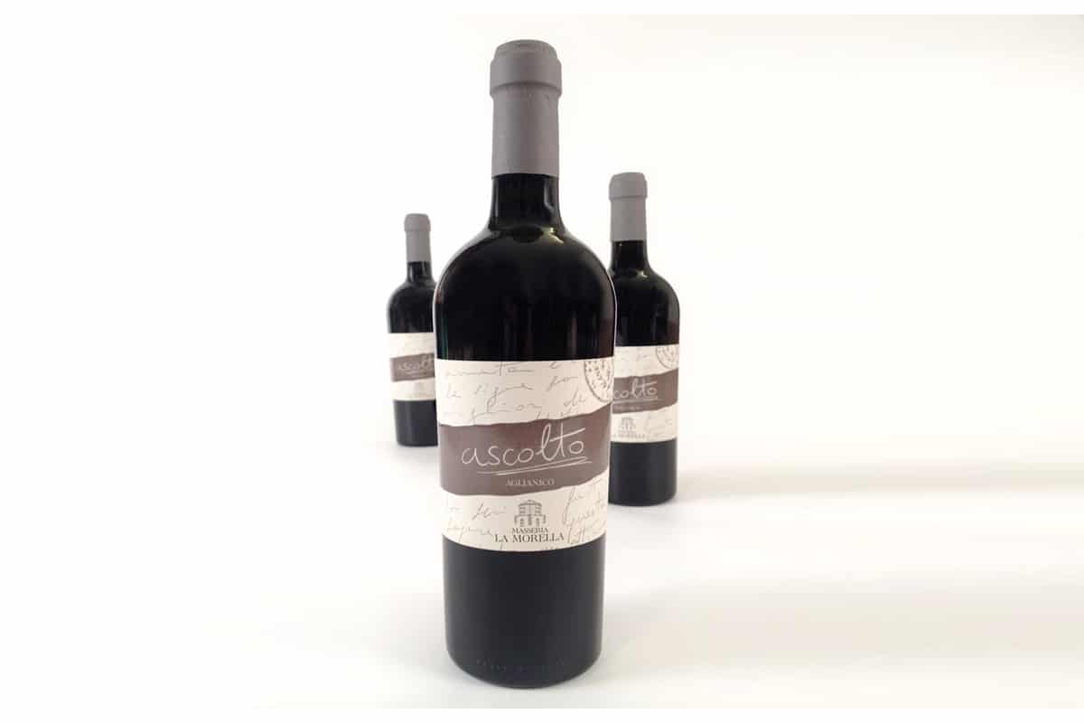 Il vino aglianico Ascolto