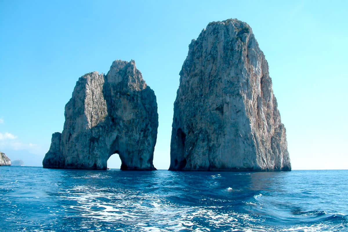Faraglioni dell'isola di Capri