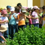 Scuola in visita all'Agriturismo la Morella