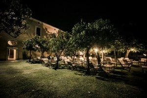 Giardino di sera