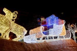 Luci d'Artista, Slitta di Babbo Natale