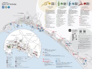 Mappa di Luci d'Artista