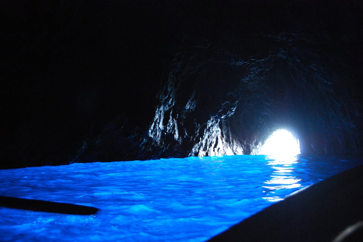 La Grotta Azzurra dell'isola di Capri